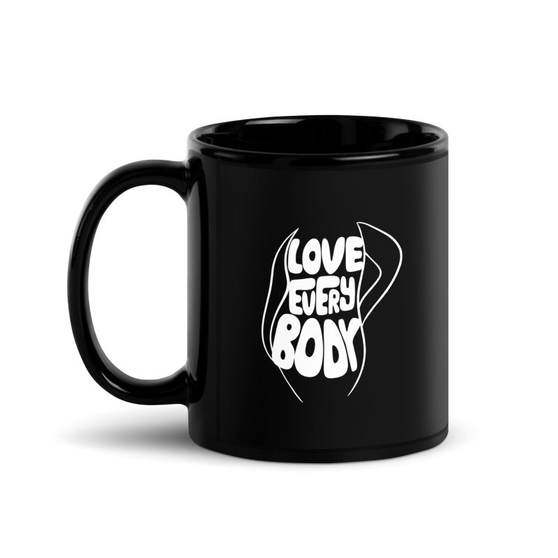 black glossy mug black 11 oz handle on left 652df323ea513