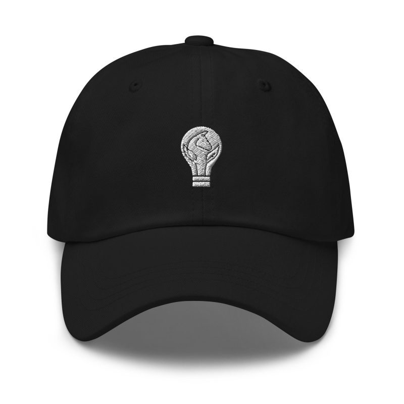 classic dad hat black front 65e345c58682d