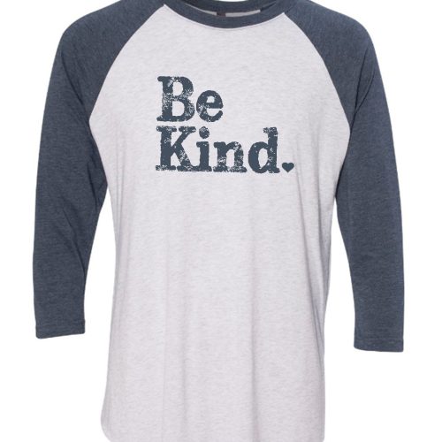 ellenville be kind baseball tee sample 457022