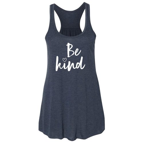 ellenville be kind script racerback sample 291039