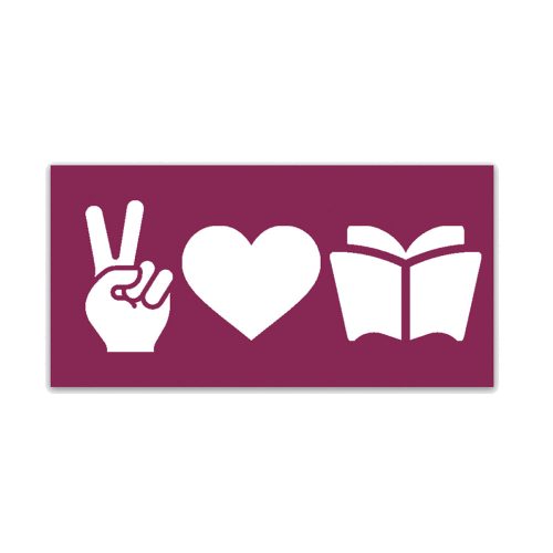 peacelovebookssticker