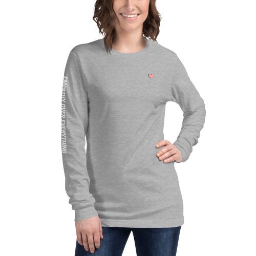 unisex long sleeve tee athletic heather front 652029ef5627f