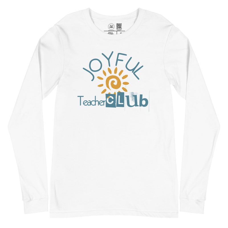 unisex long sleeve tee white front 65c68c695f931