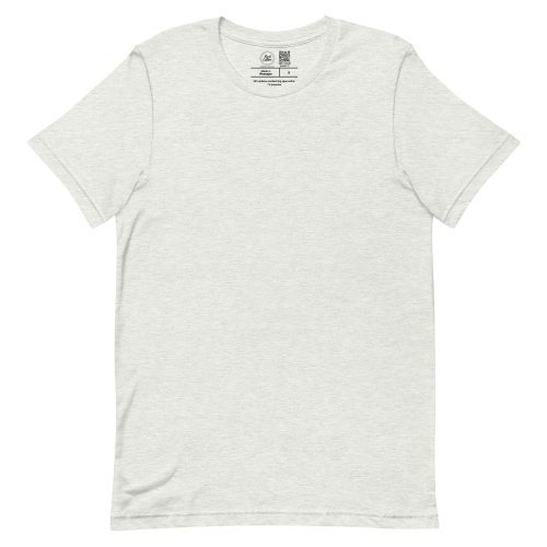 unisex staple t shirt ash front 678bec3289317