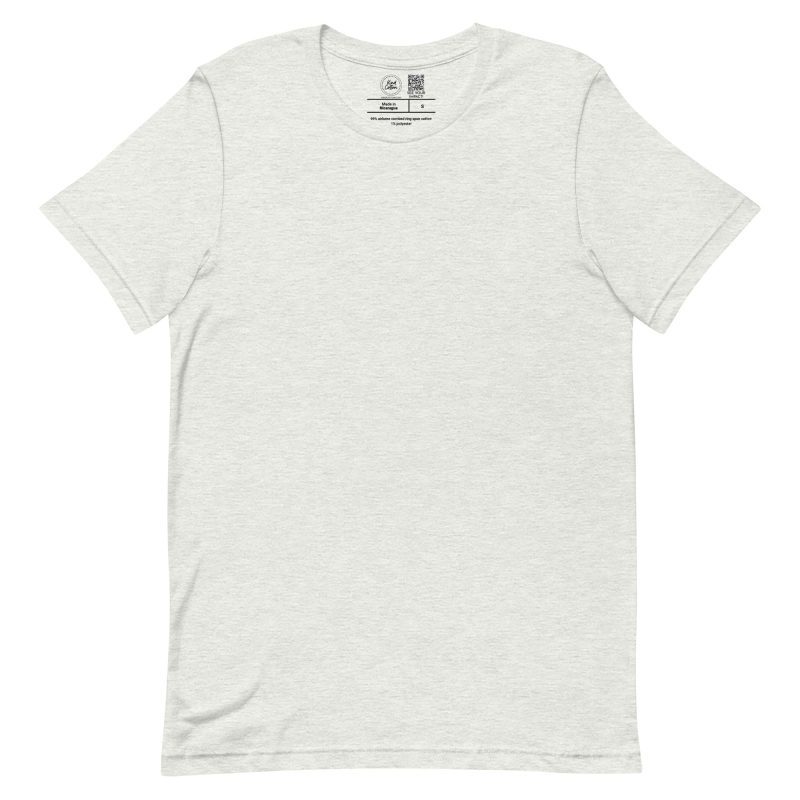 unisex staple t shirt ash front 678bec3289317