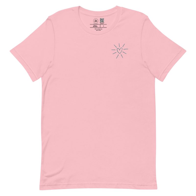 unisex staple t shirt pink front 673cecb7f0fc2