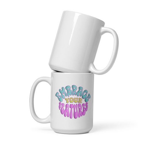 white glossy mug white 15 oz front view 66c6092a517a8