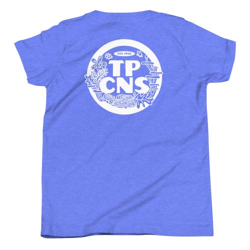 youth staple tee heather columbia blue back 65099d7c8cedf